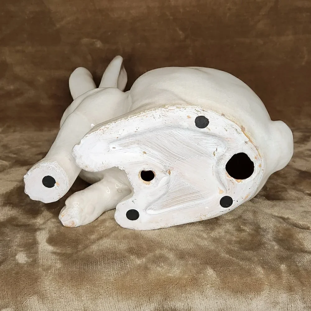 Adorable White Ceramic Bunny - Picture 7 of 7